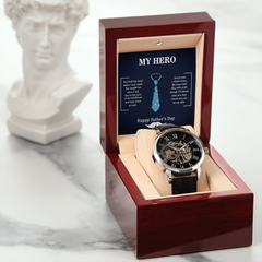 My Hero Dad - Openwork Watch
